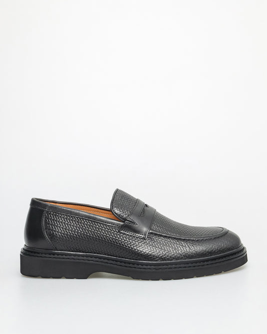 Tomaz F347 Men's Penny Loafer (Black)