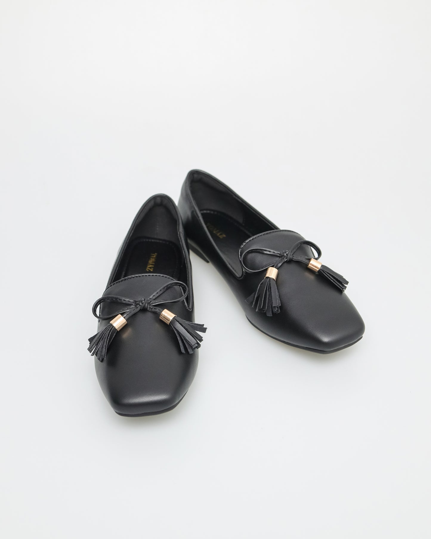 Tomaz FL082 Ladies Bow Flats (Black)