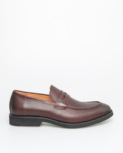 Tomaz F335 Men's Chestnut Elegance Penny Loafer (Wine)