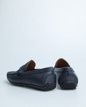 
                  
                    Load image into Gallery viewer, Tomaz C491 Men&amp;#39;s Buckle Moccasins (Navy)
                  
                