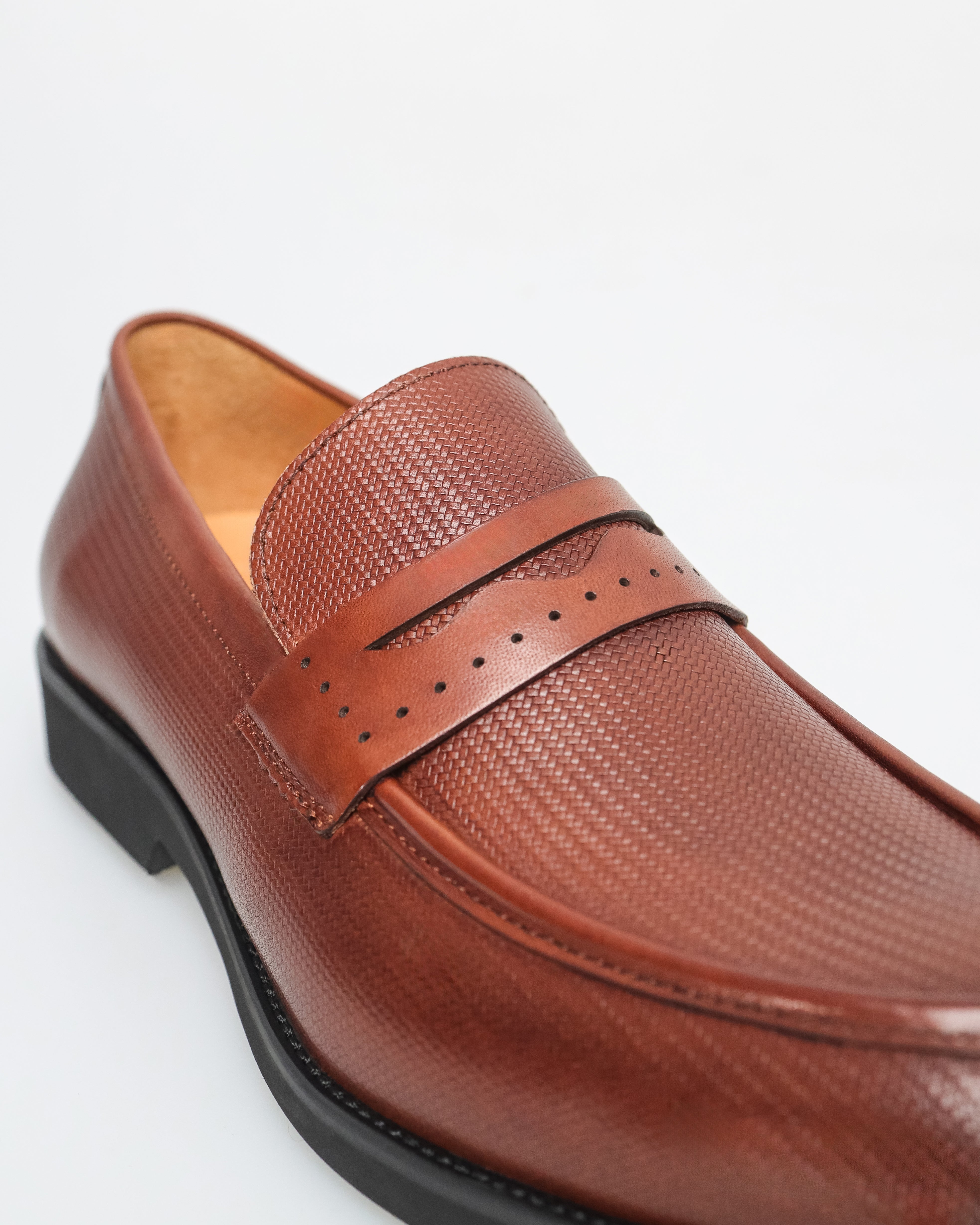 Tomaz F335 Men's Chestnut Elegance Penny Loafer (Brown)