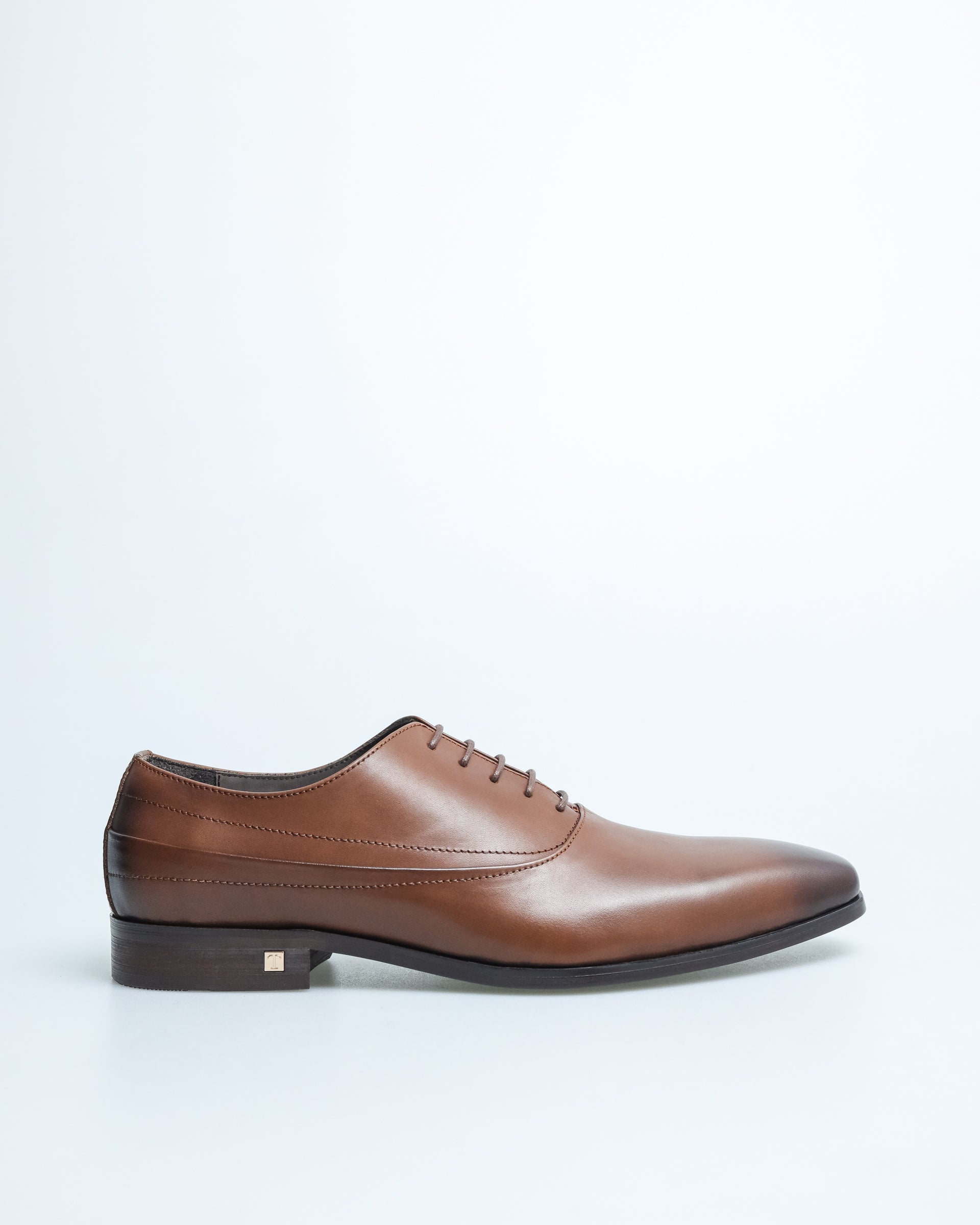 Tomaz F999A Men's Plain Toe Oxford (Brown)