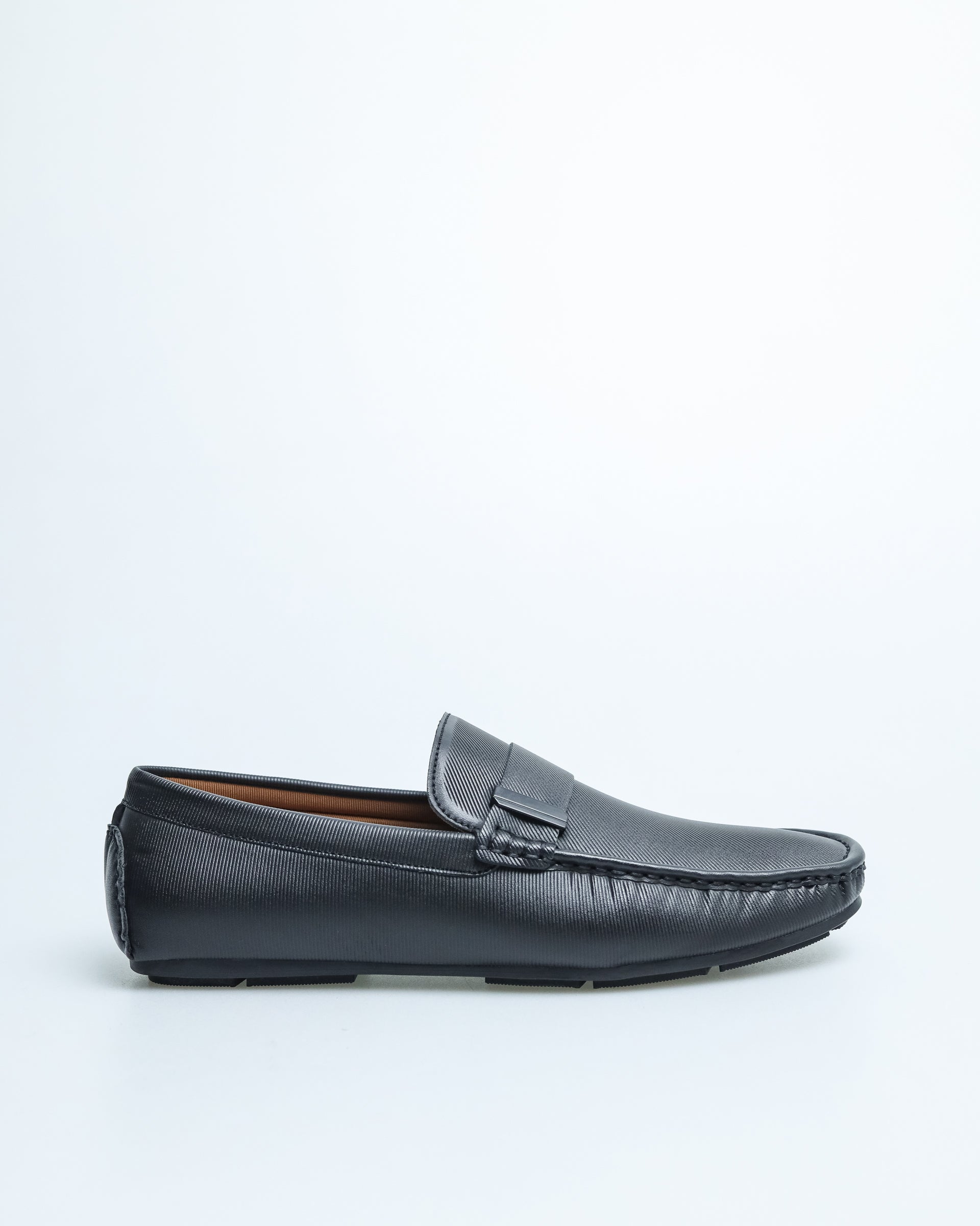 Tomaz C515 Men's Buckle Mocassin (Black)