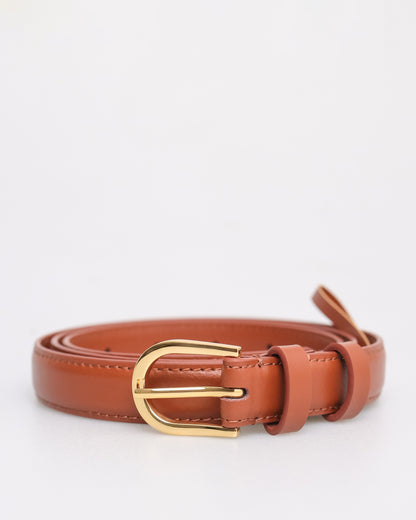 Tomaz ABL008 Ladies Split Leather Belt (Tan)