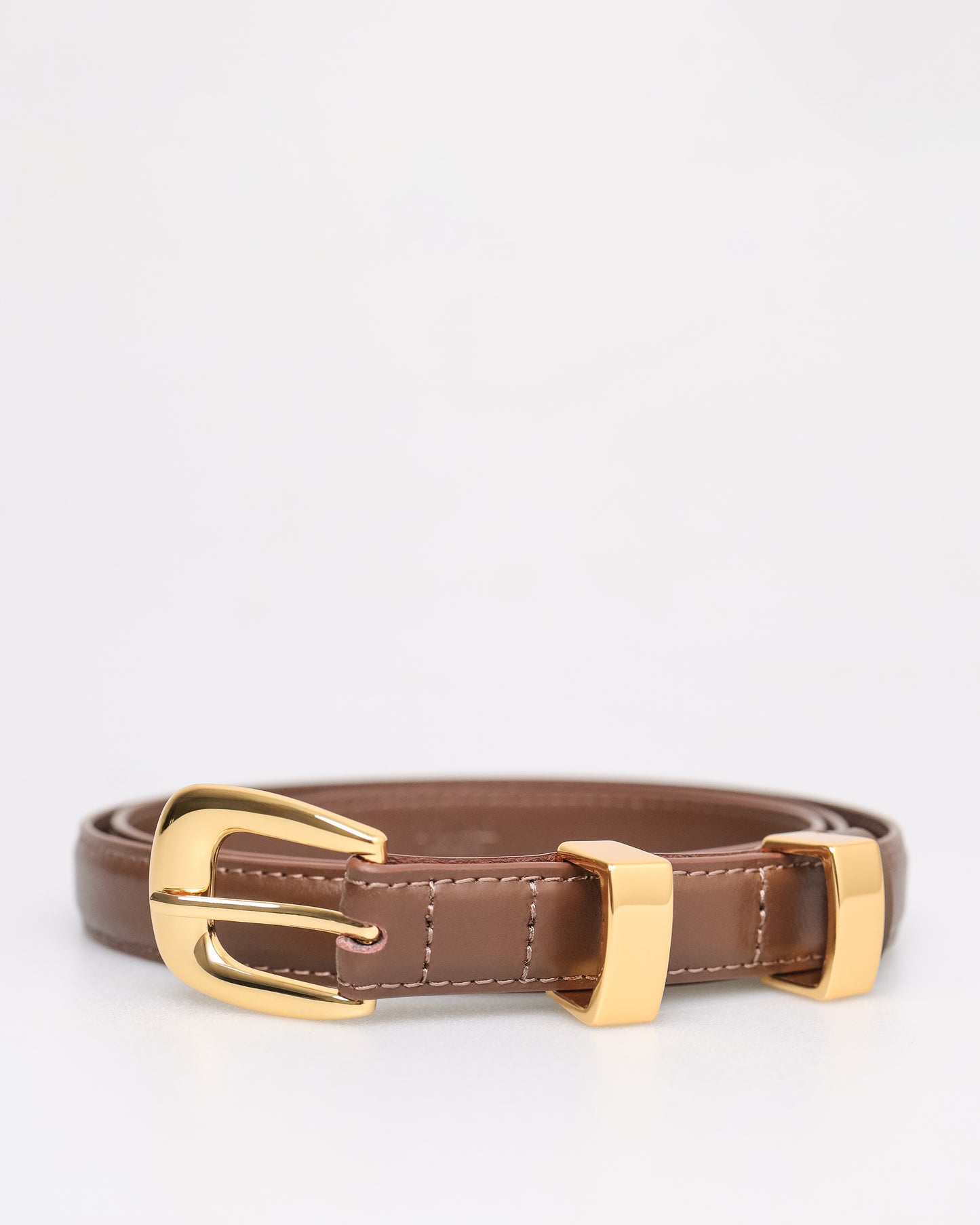 Tomaz ABL004 Ladies Split Leather Belt (Coffee)