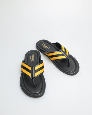
                  
                    Load image into Gallery viewer, Tomaz C511 Mens Sandals (Black/Yellow)
                  
                