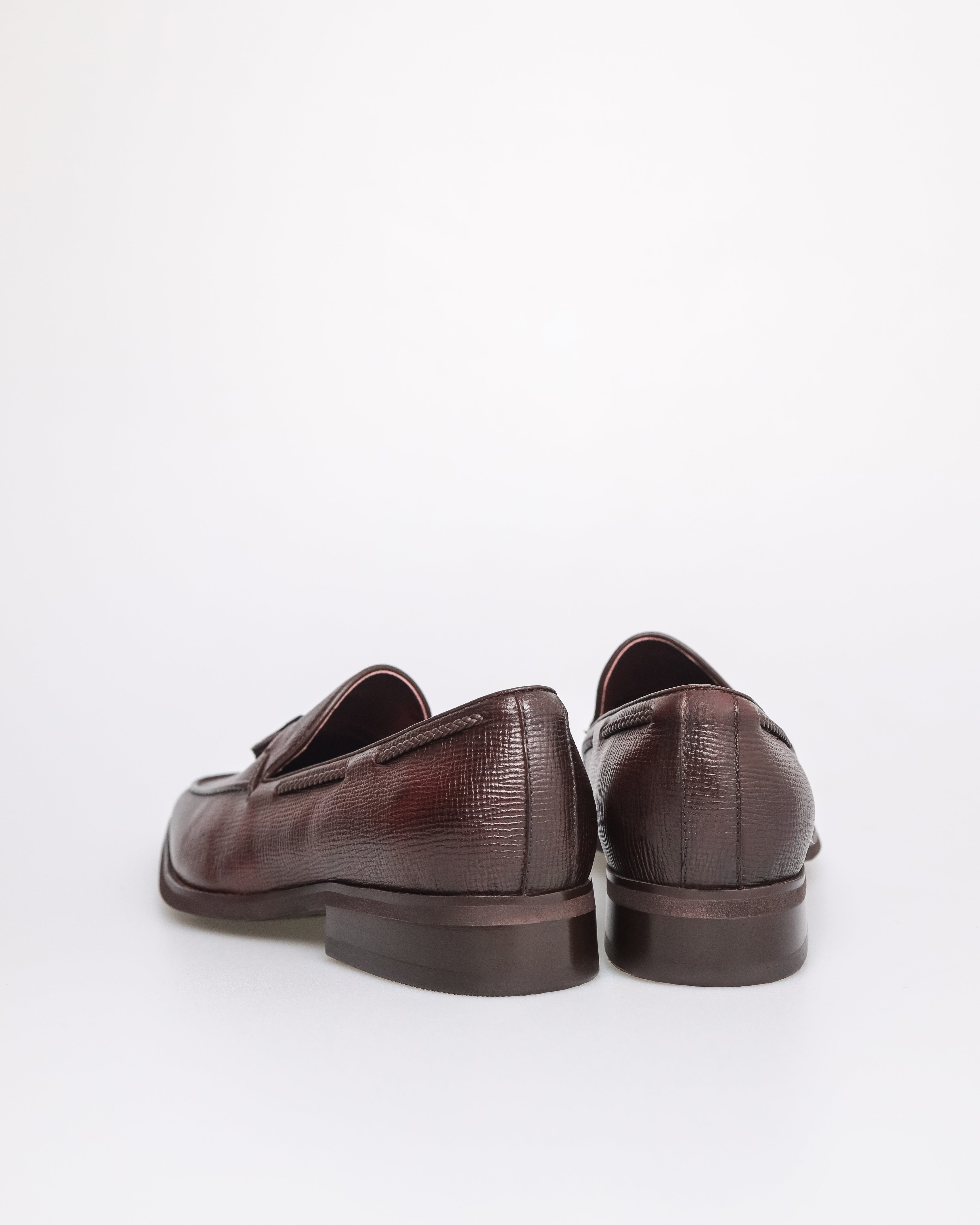 Tomaz HF092 Men's Shadow Tassel Loafers (Coffee)