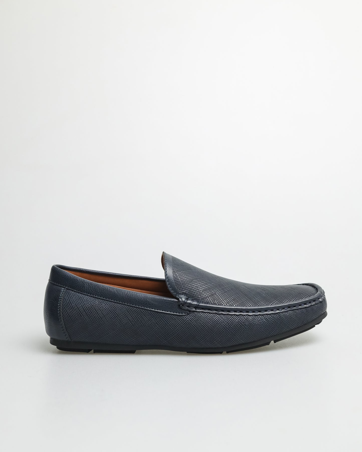 Tomaz C480 Men's Plain Moccasins (Navy)