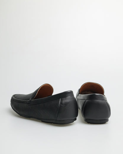 Tomaz C480 Men's Plain Moccasins (Black)