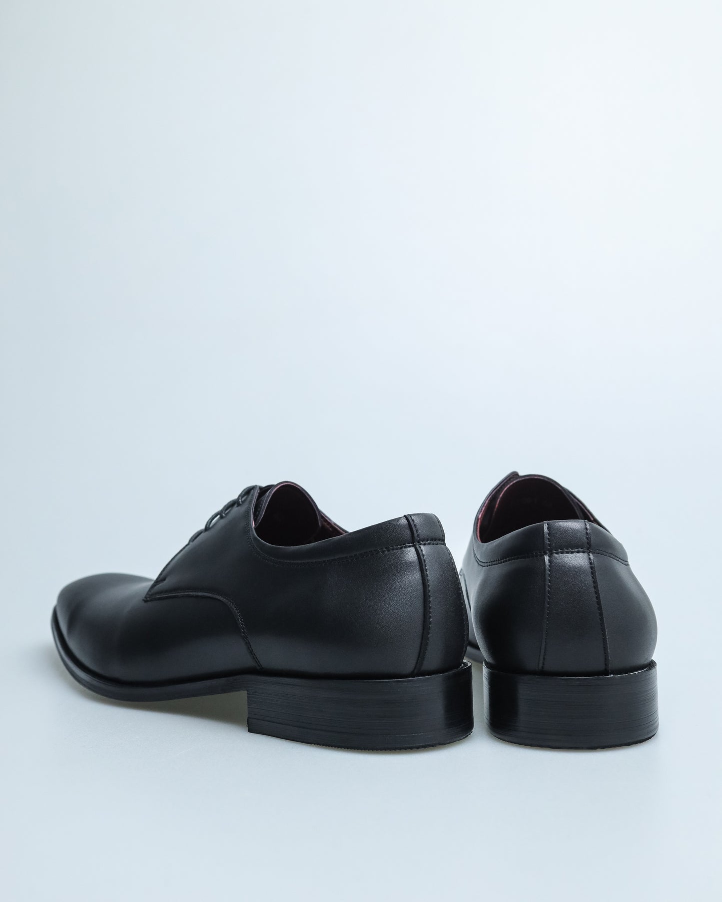 Tomaz HF061 Men's Plain Toe Derby (Black)