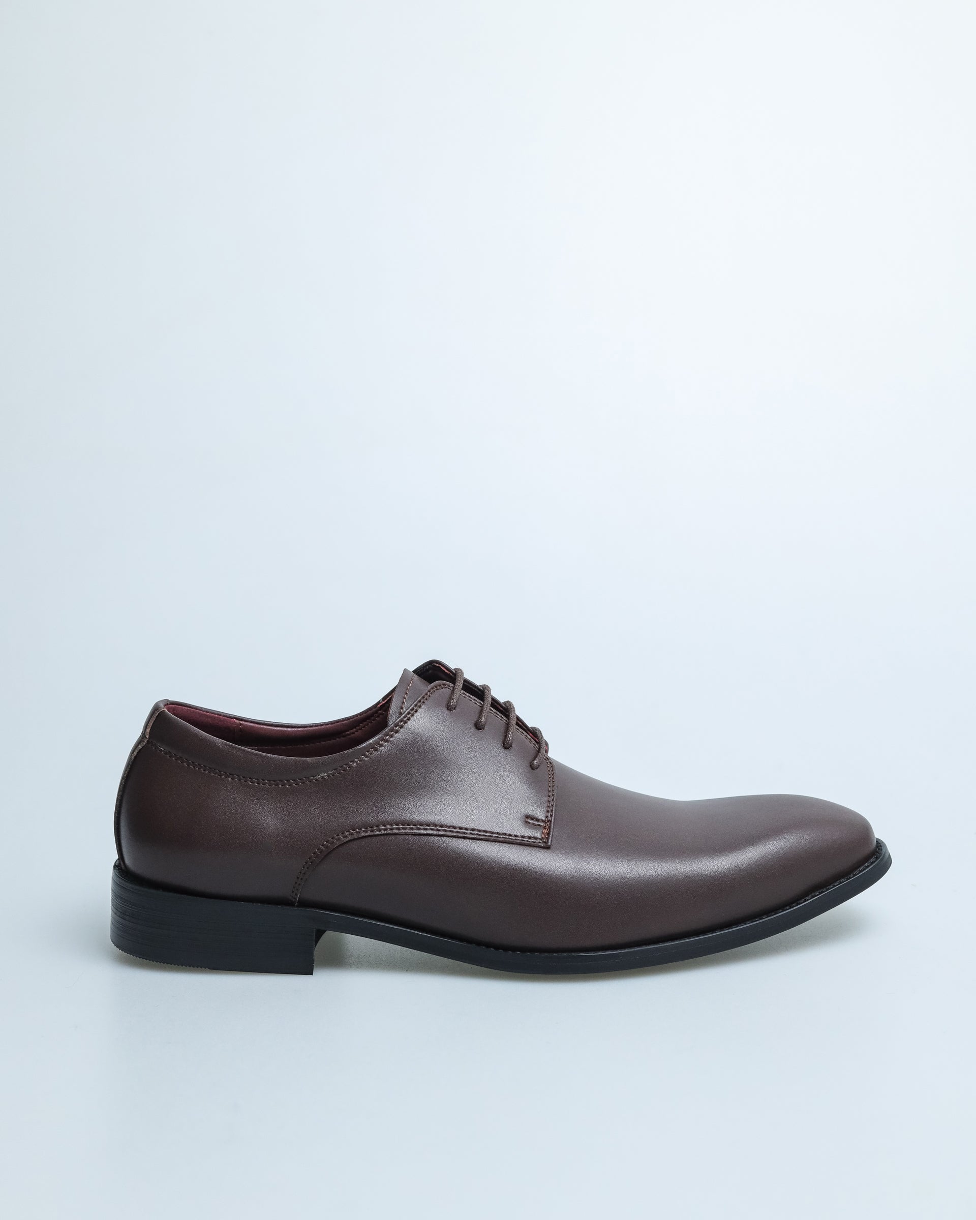 Tomaz HF061 Men's Plain Toe Derby (Coffee)