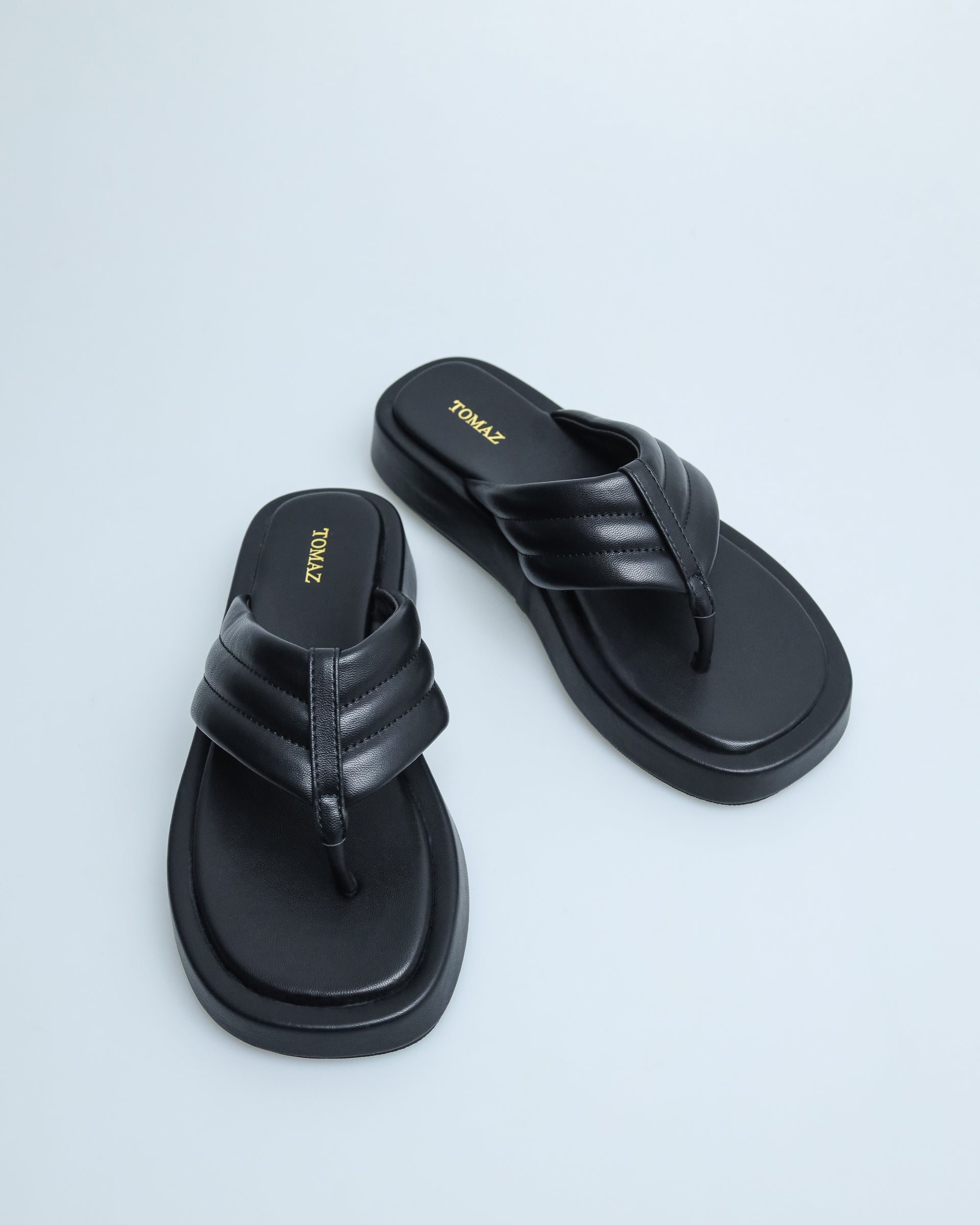 Tomaz YX136 Ladies Casual Sandals (Black) – TOMAZ