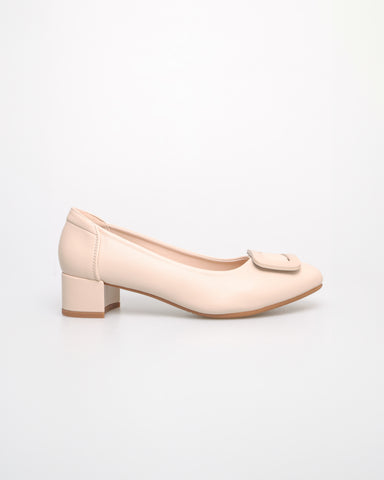 Tomaz YX177 Ladies Squared Buckle Heels