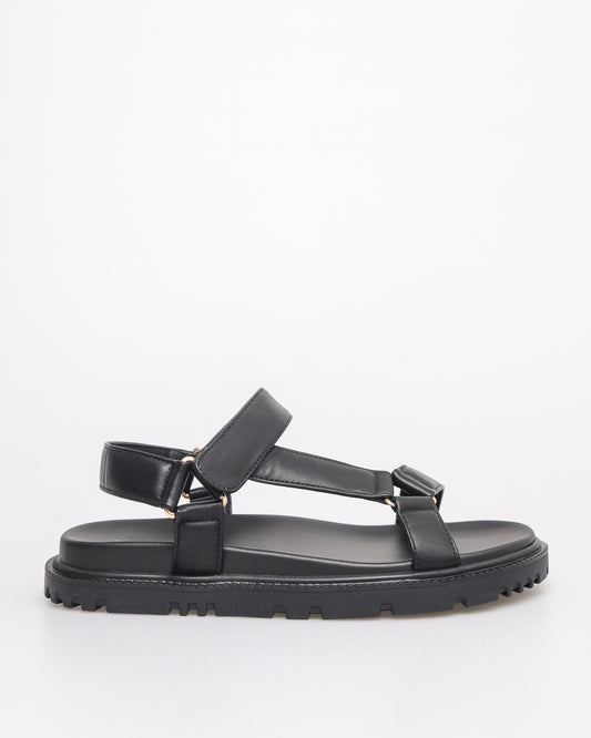 Tomaz YX150 Ladies Slingback Sandals (Black)