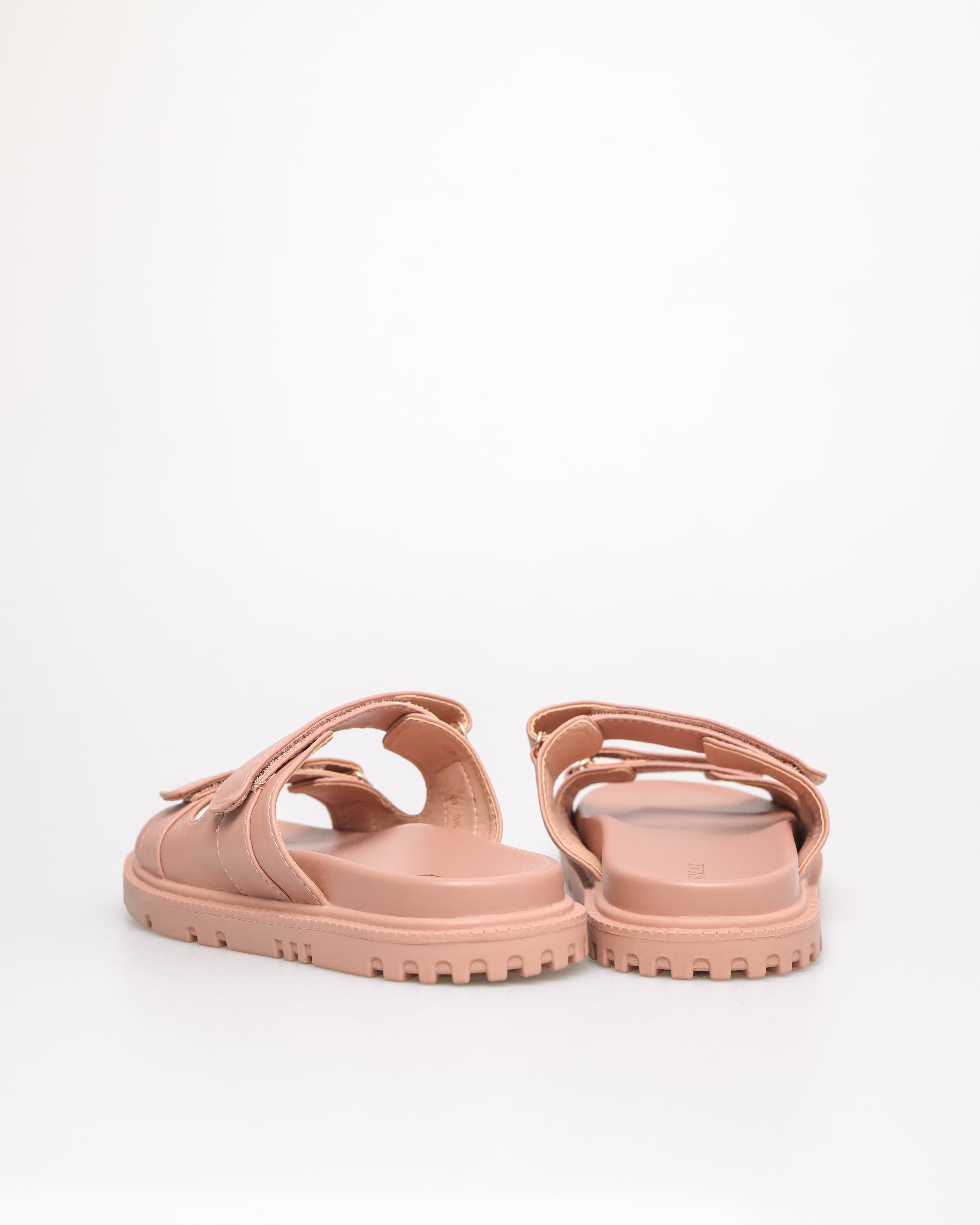 Tomaz YX149 Ladies Buckle Sandals (Pink)