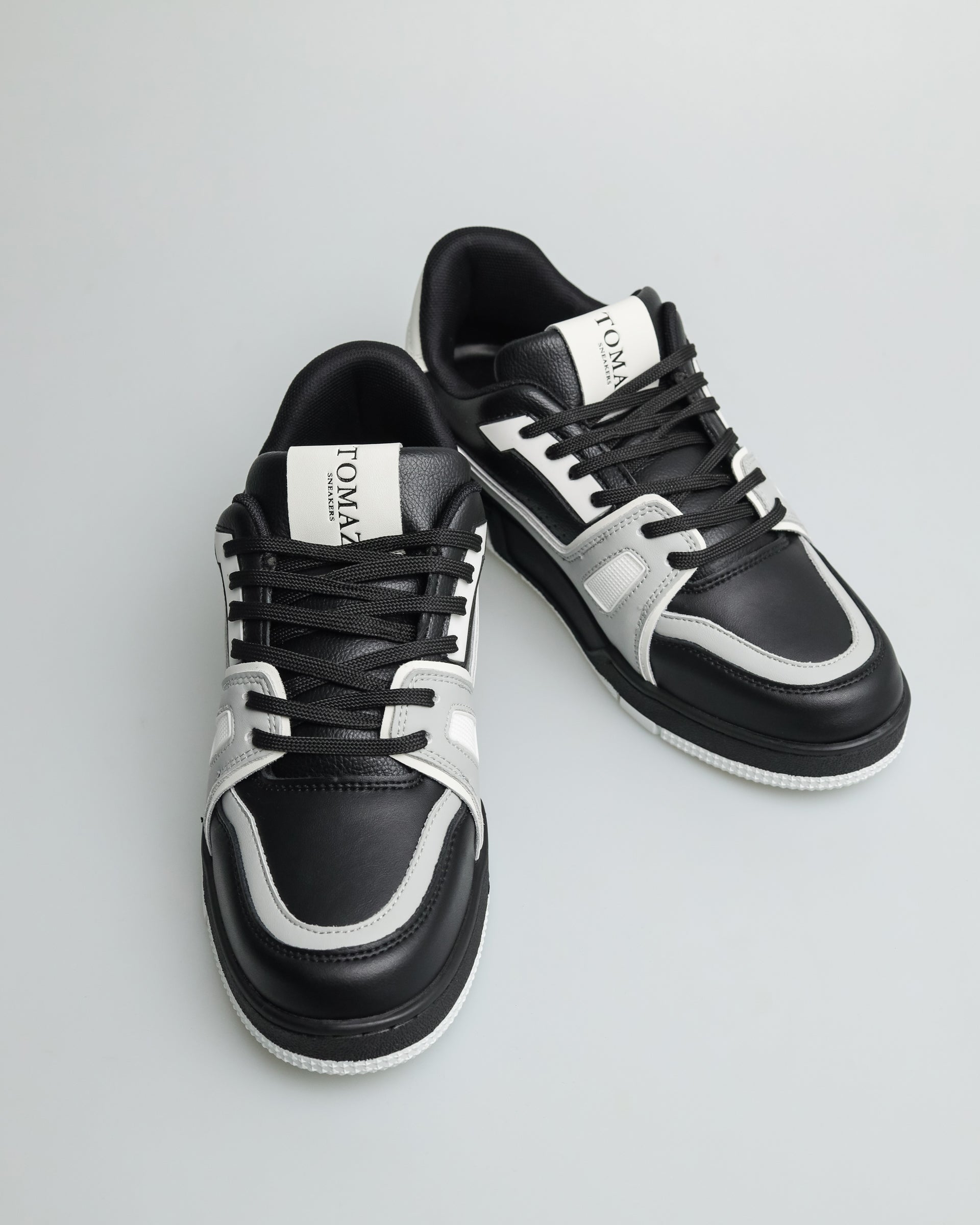 Tomaz TBB020 Men's Sneakers (Black/Grey/White)