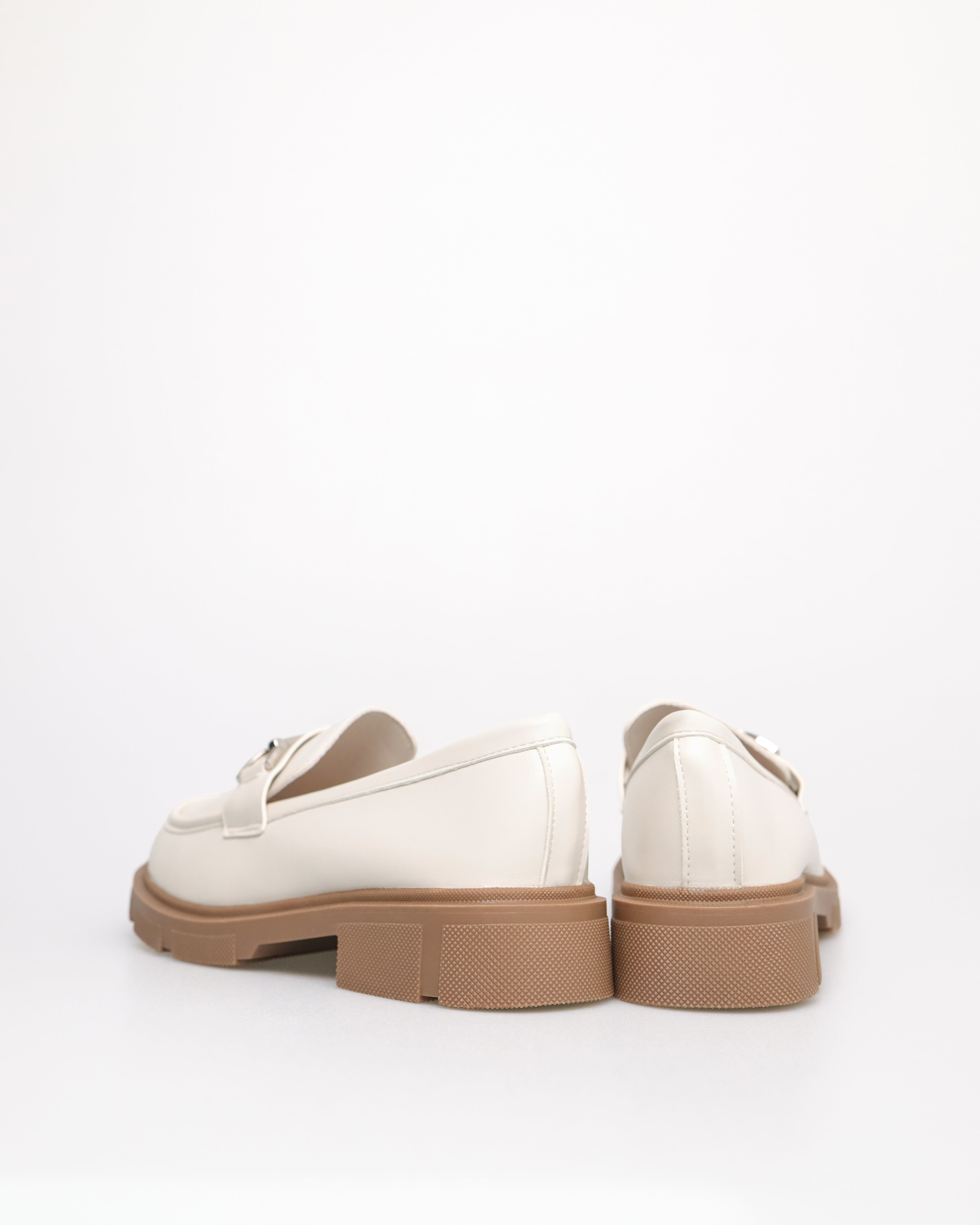 Tomaz NN344 Ladies D-Chain Loafer (Cream)