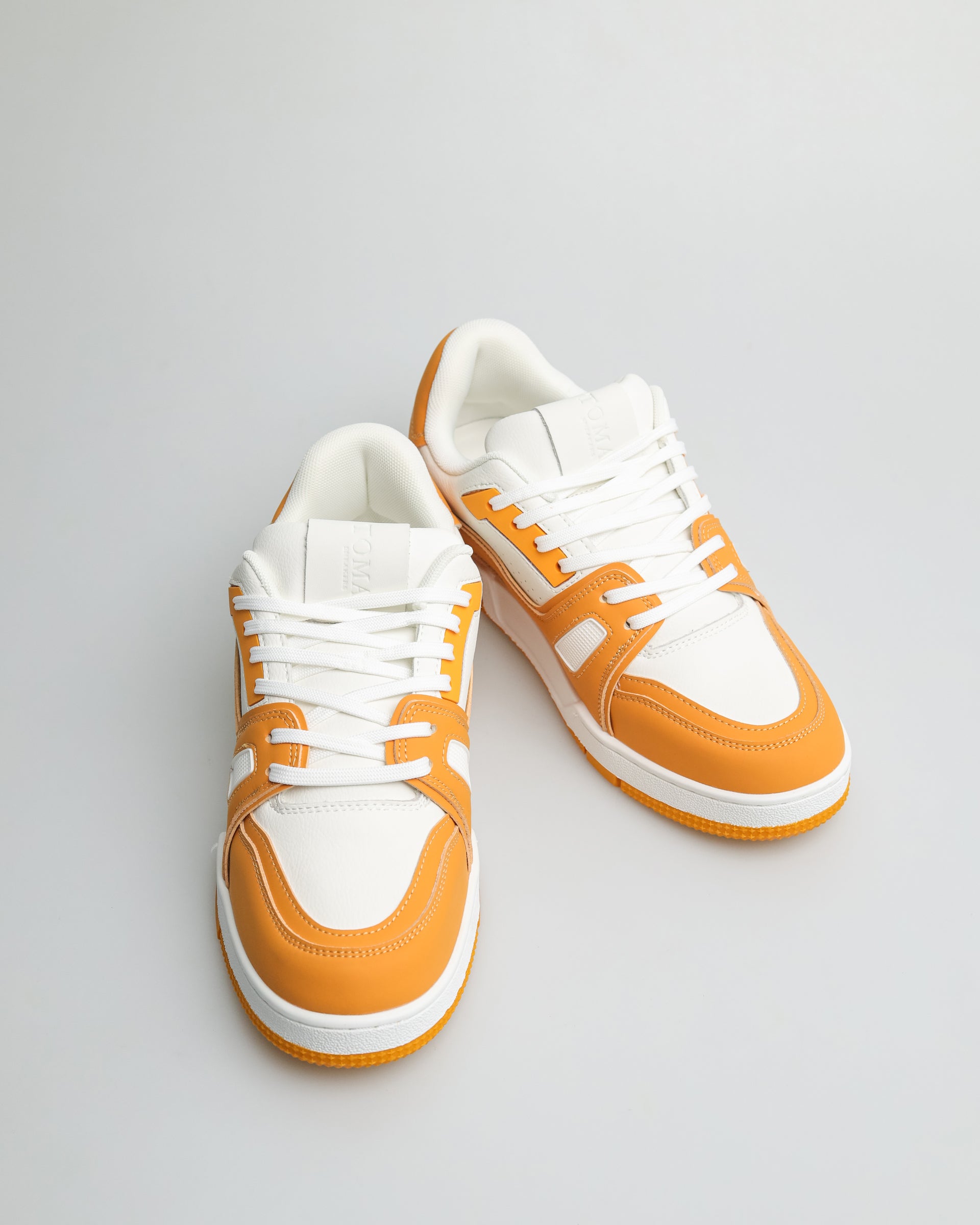 Tomaz TBB020 Men's Sneakers (Orange/White)