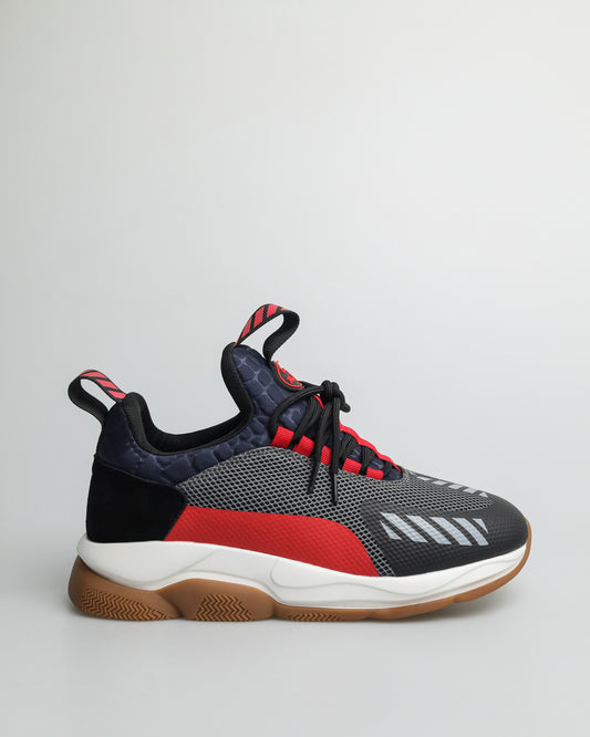 Tomaz VS001 Men's Sneakers (Black/Grey/Red/White)