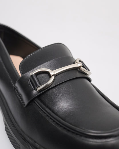 Tomaz NN344 Ladies D-Chain Loafer (Black)