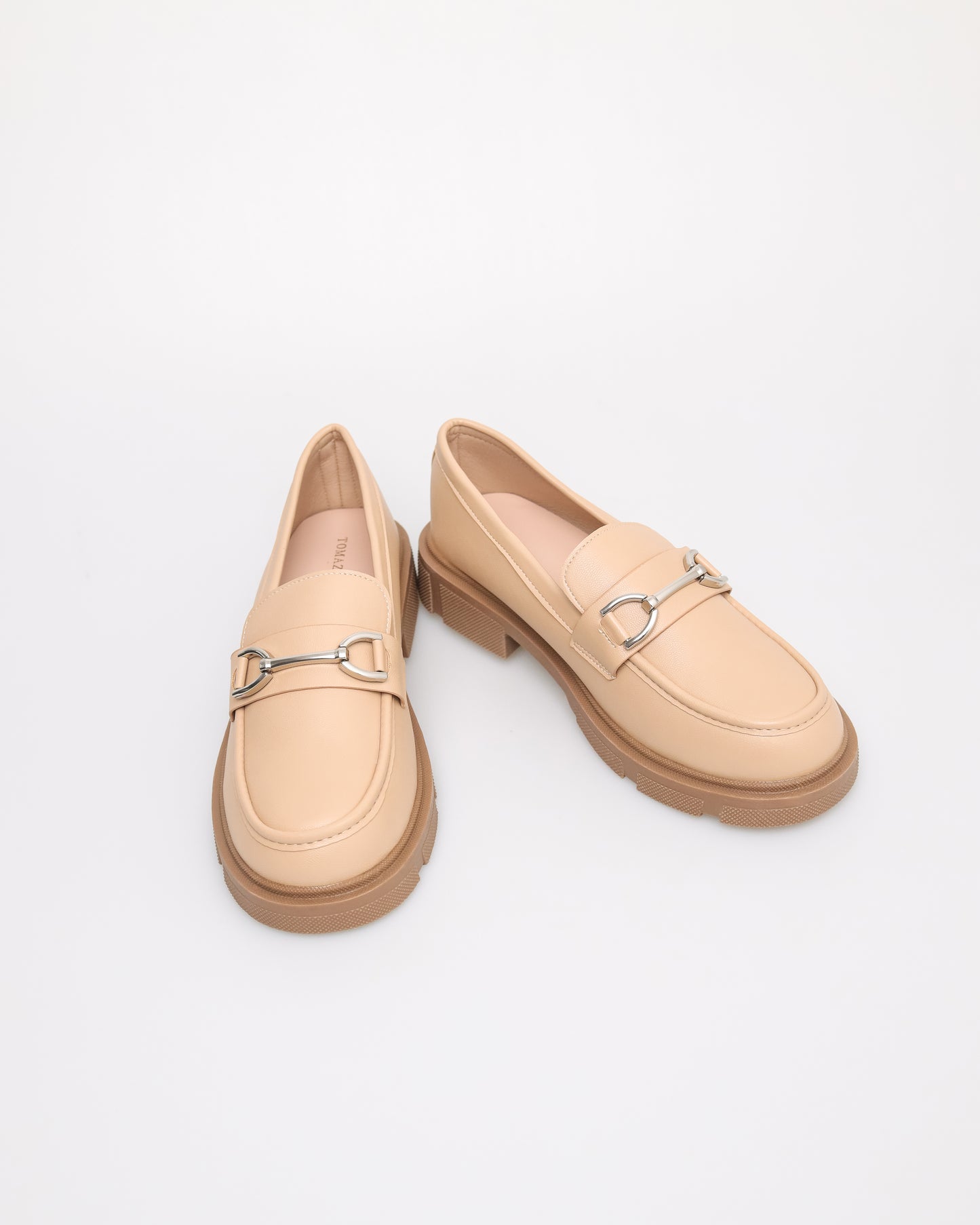 Tomaz NN344 Ladies D-Chain Loafer (Beige)