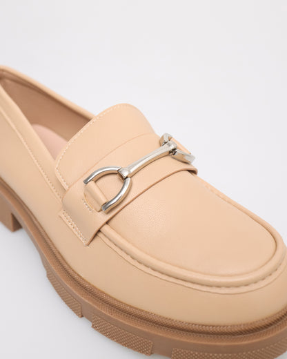 Tomaz NN344 Ladies D-Chain Loafer (Beige)