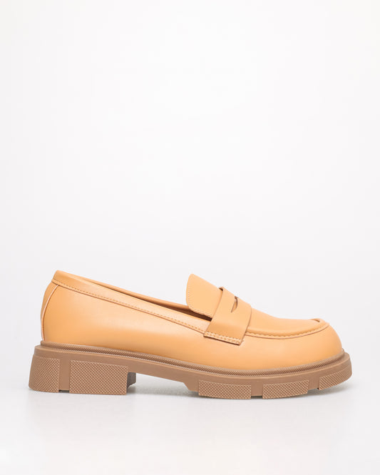 Tomaz NN343 Ladies Penny Loafer (Camel)