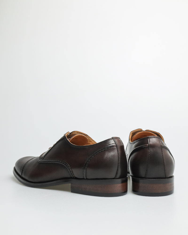 
                  
                    Load image into Gallery viewer, Tomaz F356 Men&amp;#39;s Cap Toe Oxford (Coffee)
                  
                