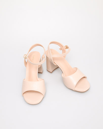 Tomaz NN292 Ladies Slingback High Heels (Beige)