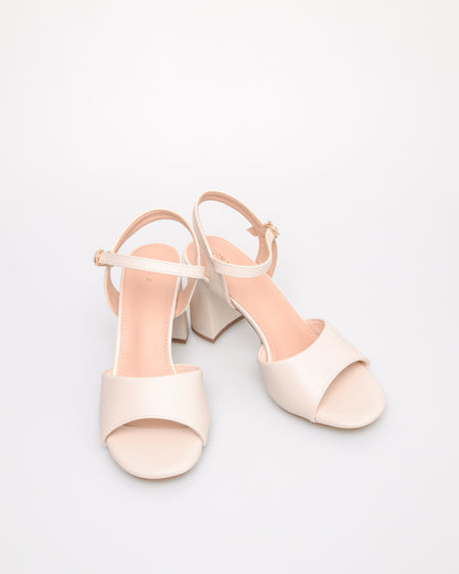 Tomaz NN287 Ladies Slingback High Heels (Cream)