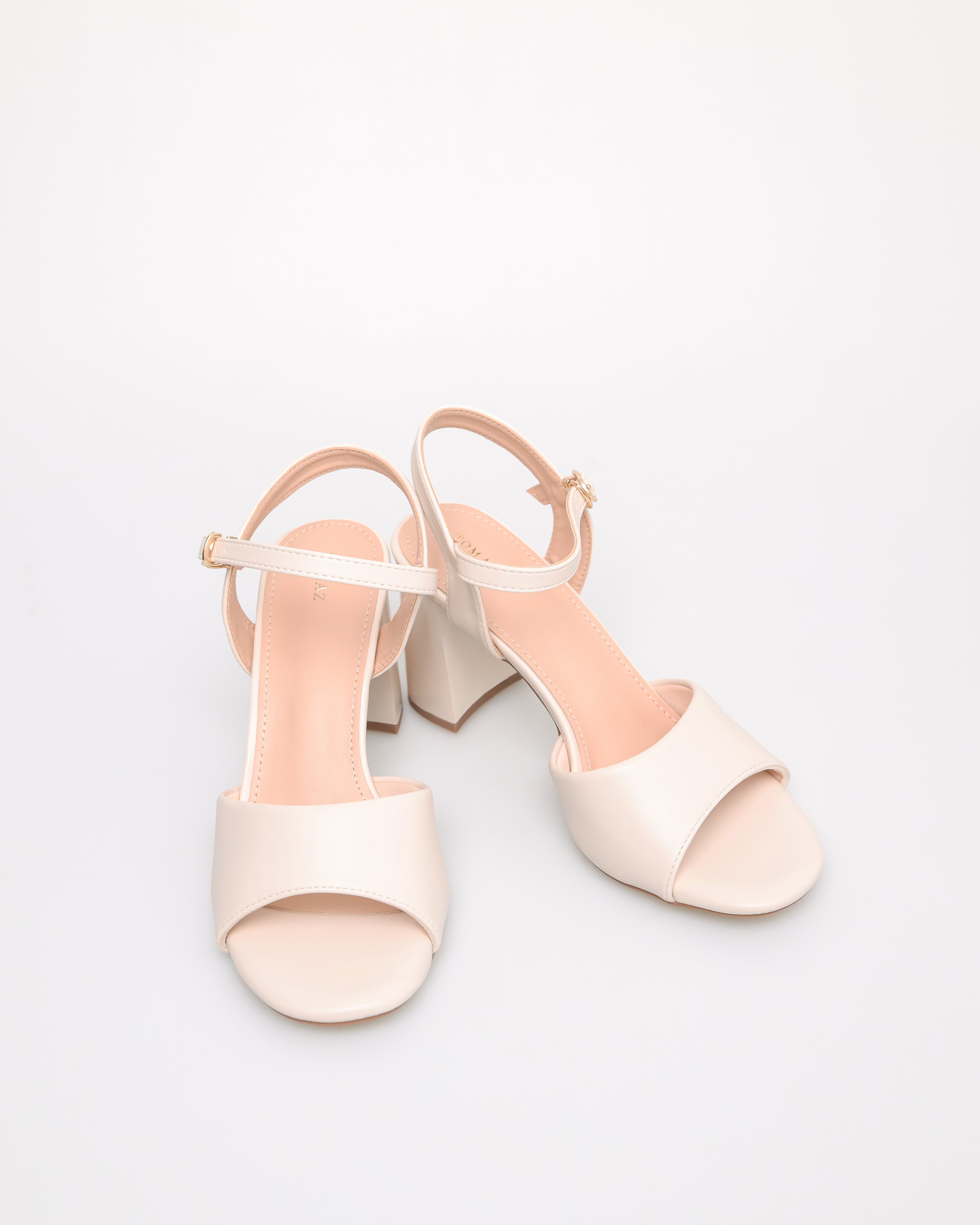 Tomaz NN287 Ladies Slingback High Heels (Cream)