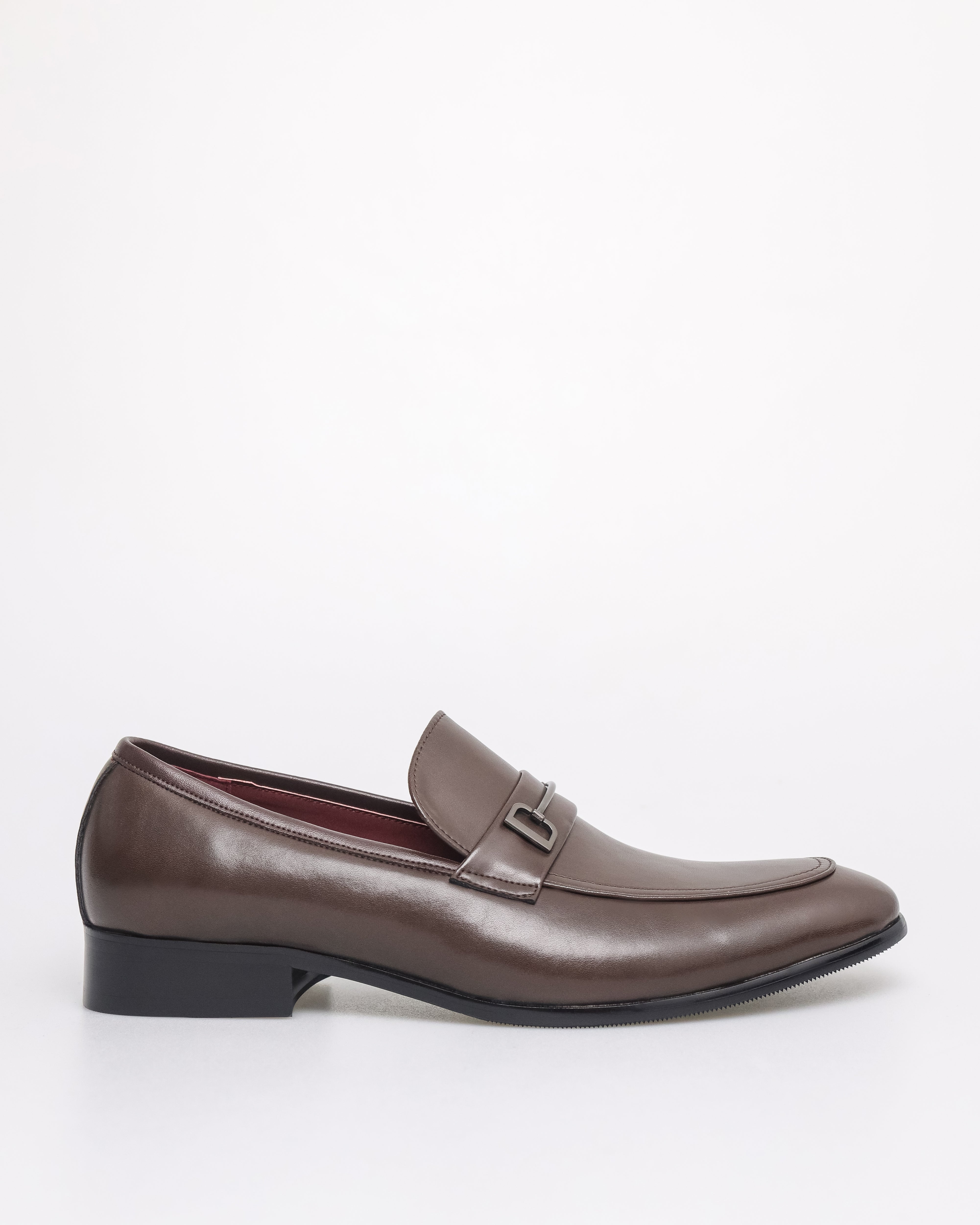 Tomaz HF101 Men's Classic Buckle Loafer (Coffee)