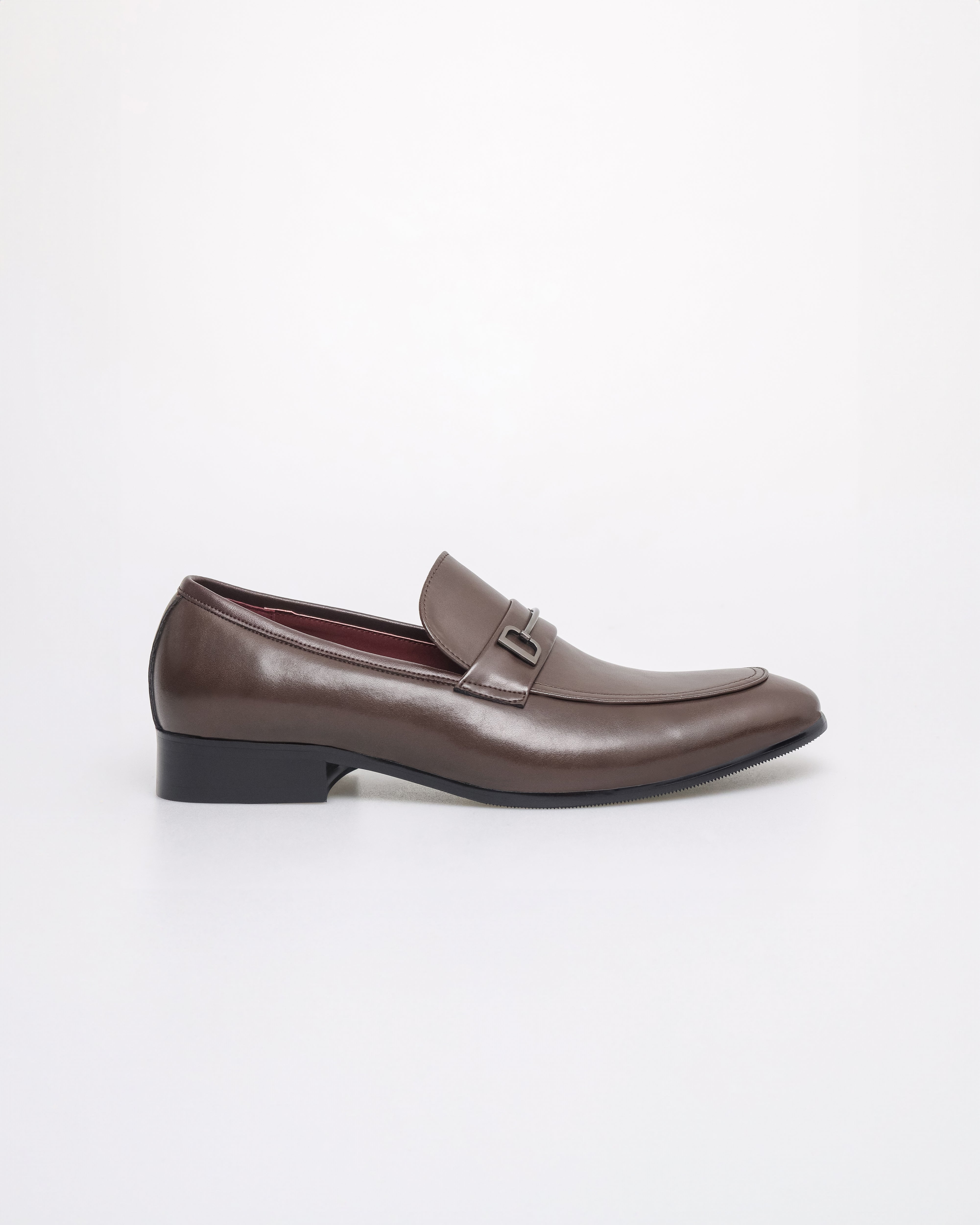 Tomaz HF101 Men's Classic Buckle Loafer (Coffee)