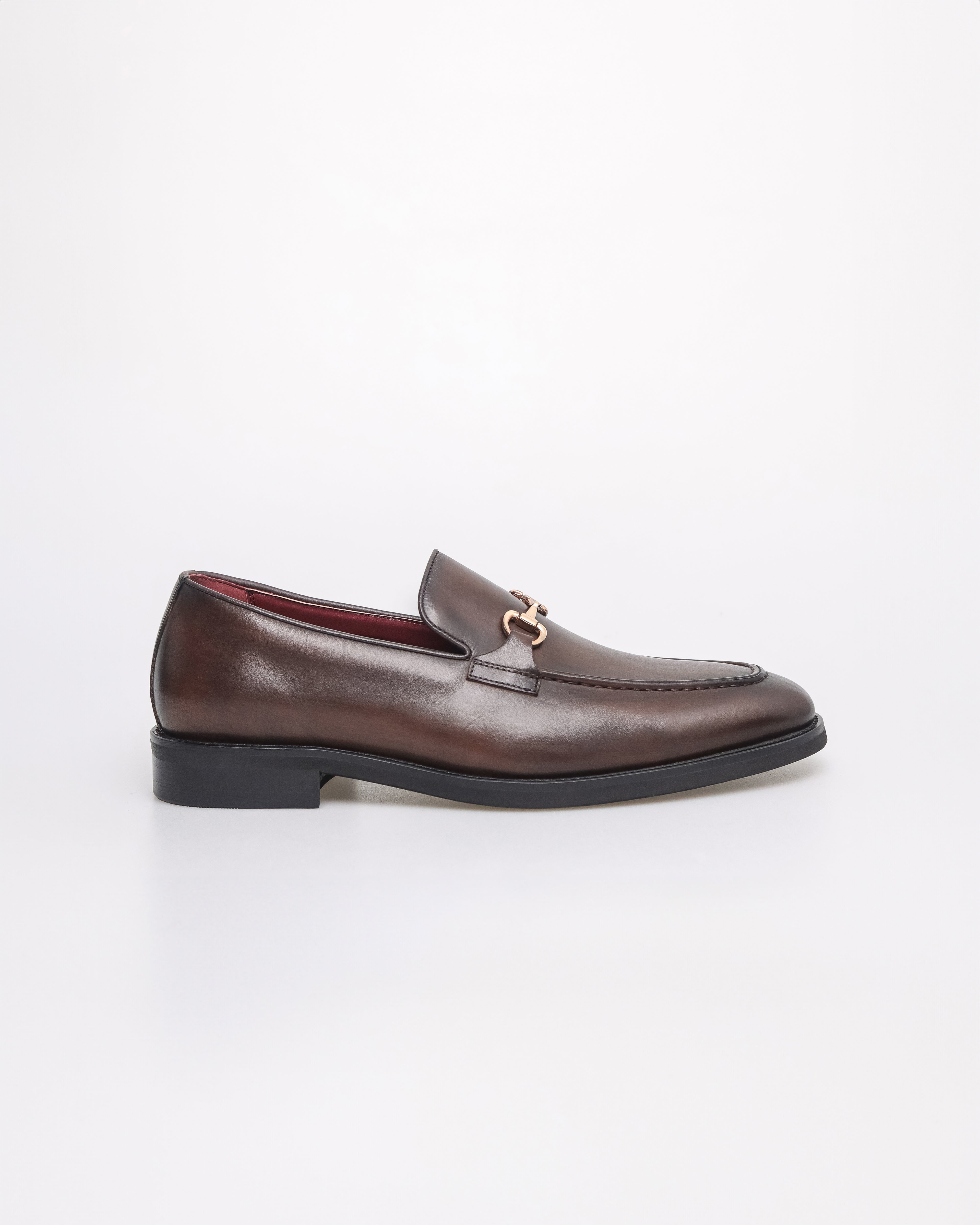 Tomaz HF097 Men's Horsebit Loafers (Coffee)