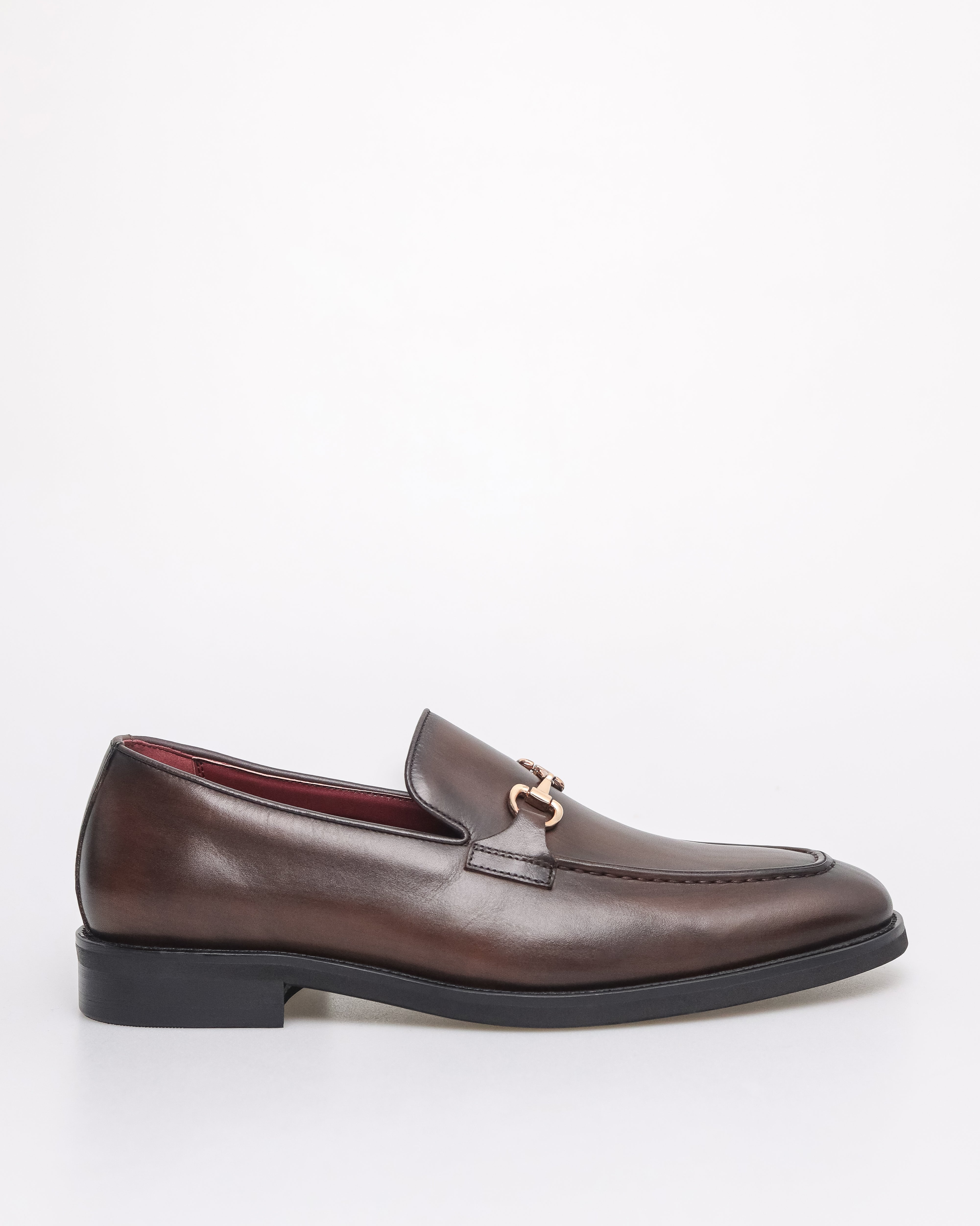 Tomaz HF097 Men's Horsebit Loafers (Coffee)