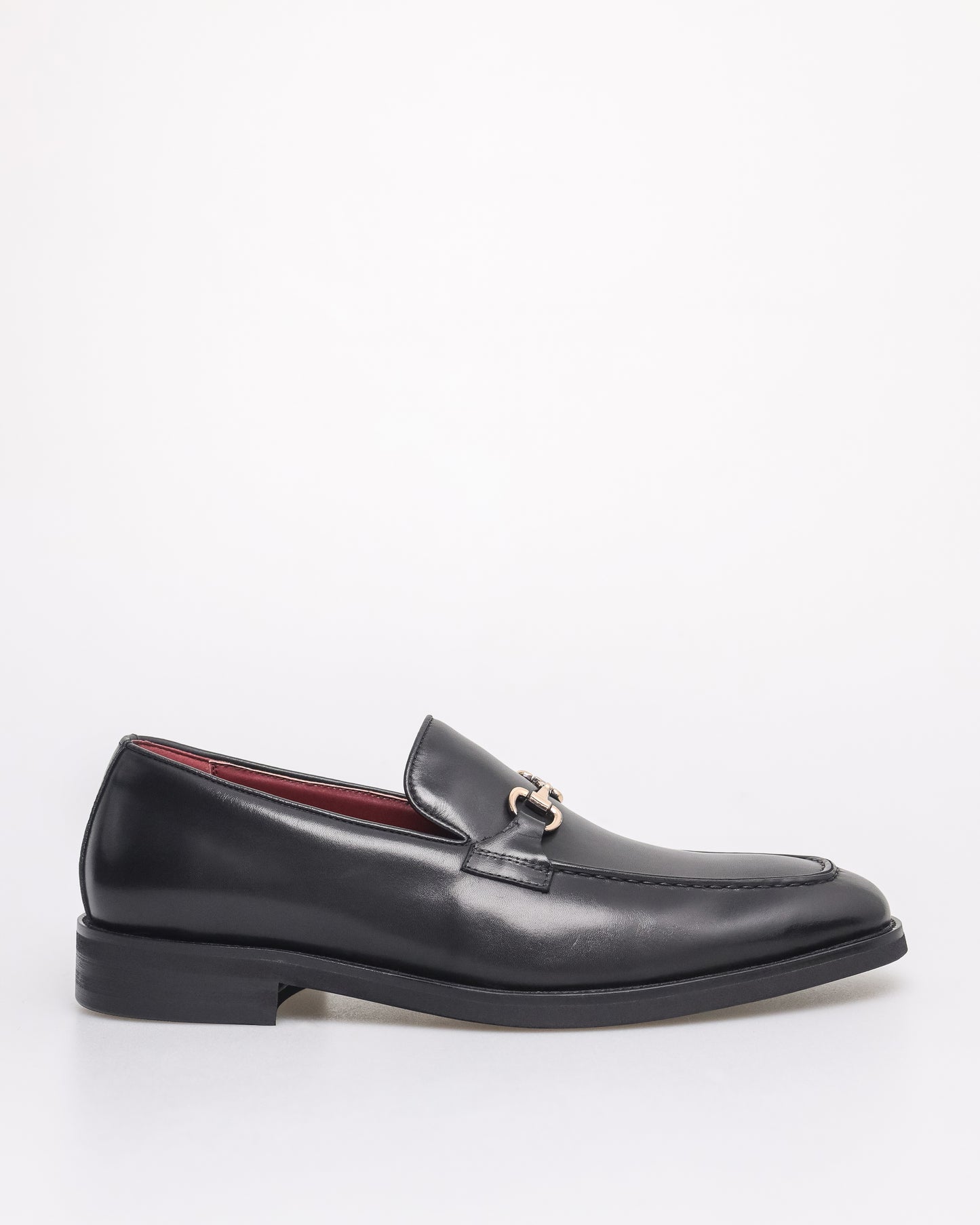 Tomaz HF097 Men's Horsebit Loafers (Black)