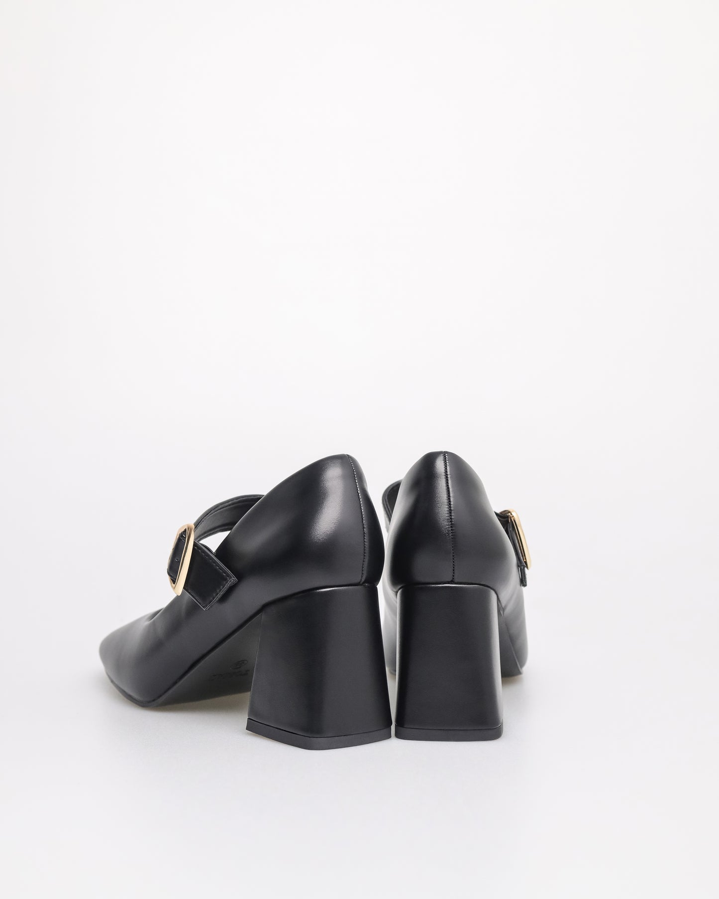 Tomaz NN350 Ladies Pointy Ballerina Heels (Black)