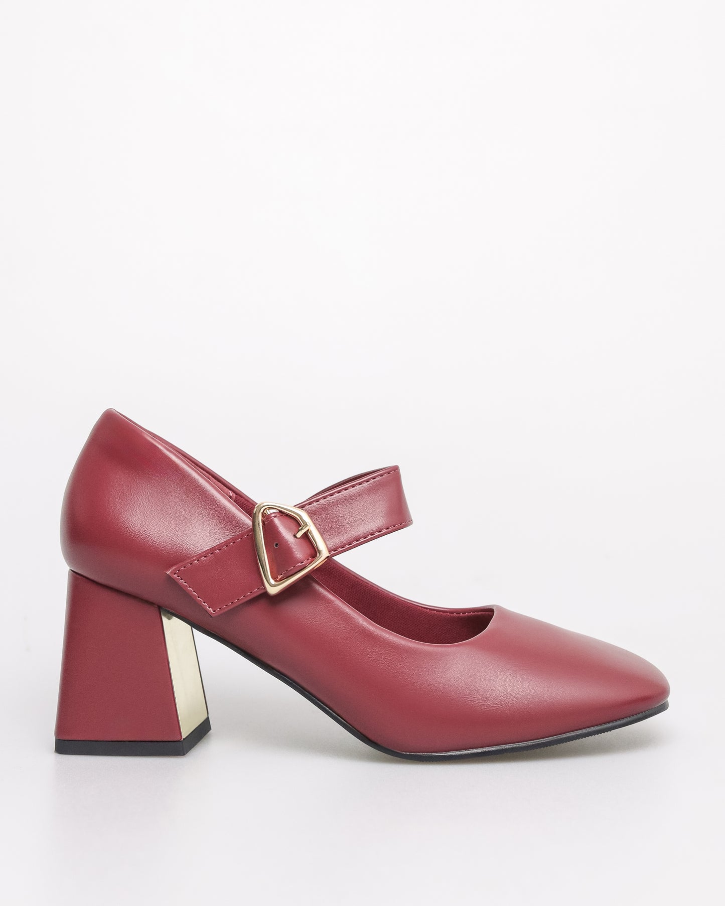 Tomaz NN350 Ladies Pointy Ballerina Heels (Burgundy)