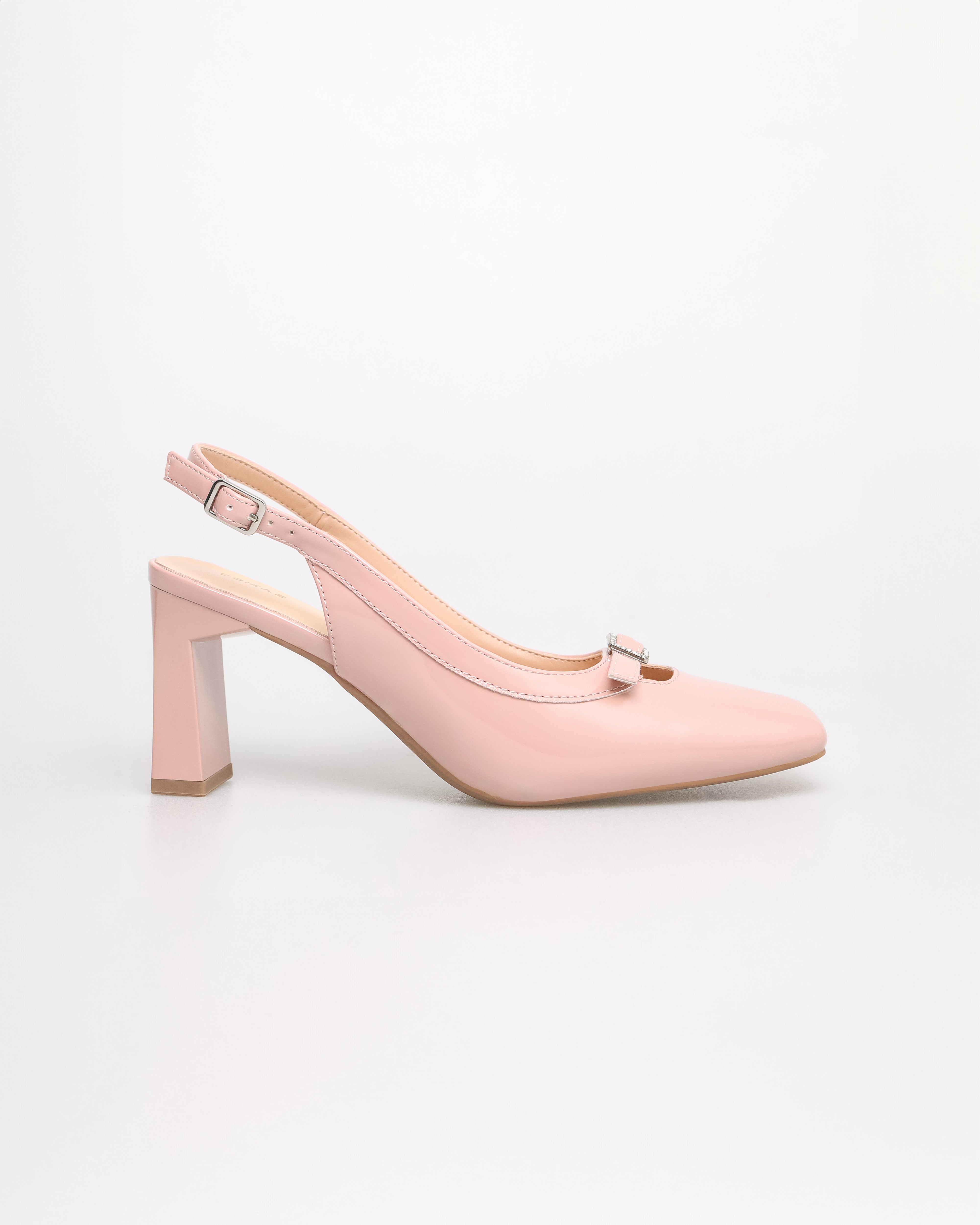 Tomaz NN412 Ladies Ballerina Slingback Heels (Pink)