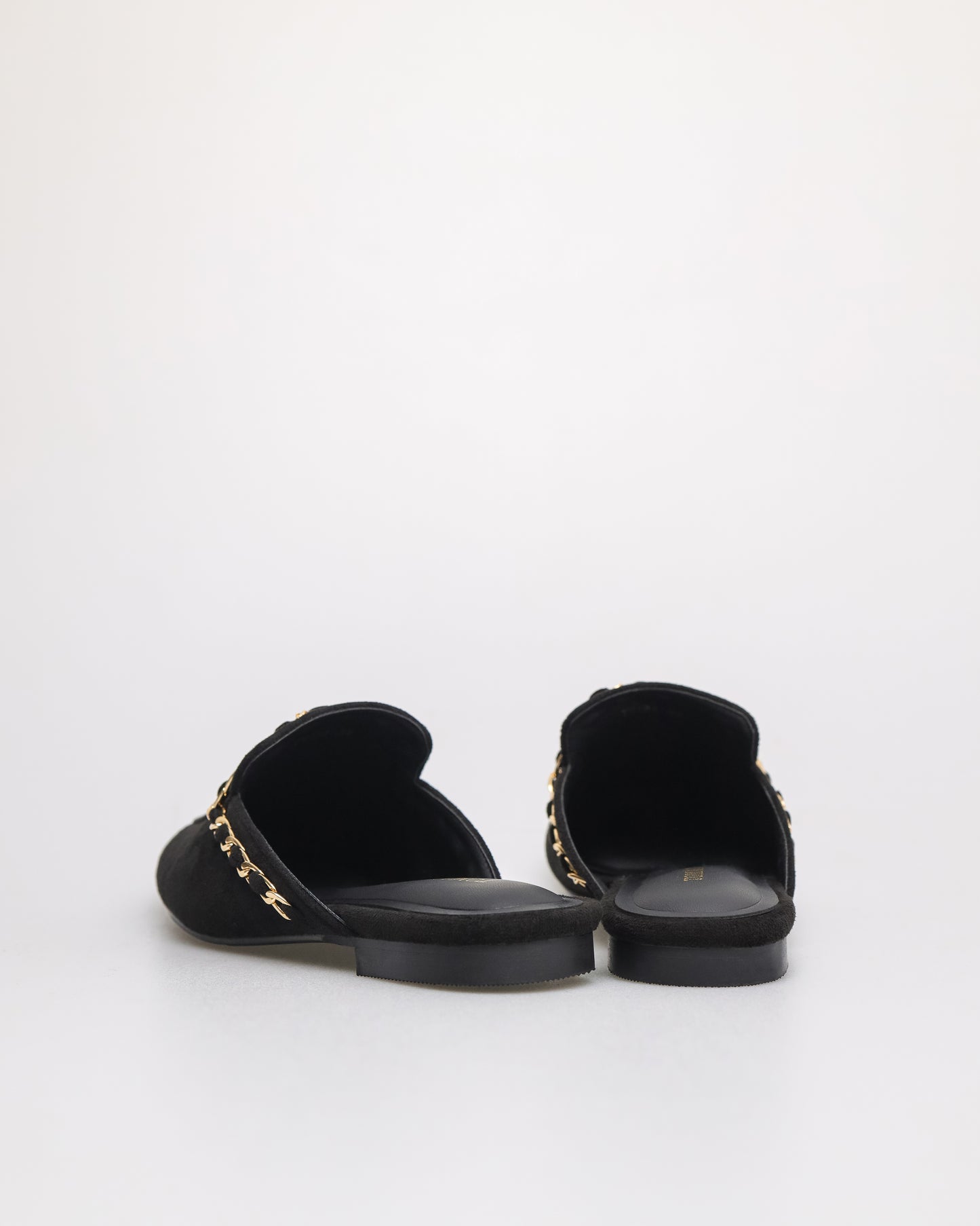 Tomaz YX181 Ladies Casual Mules (Black Suede)