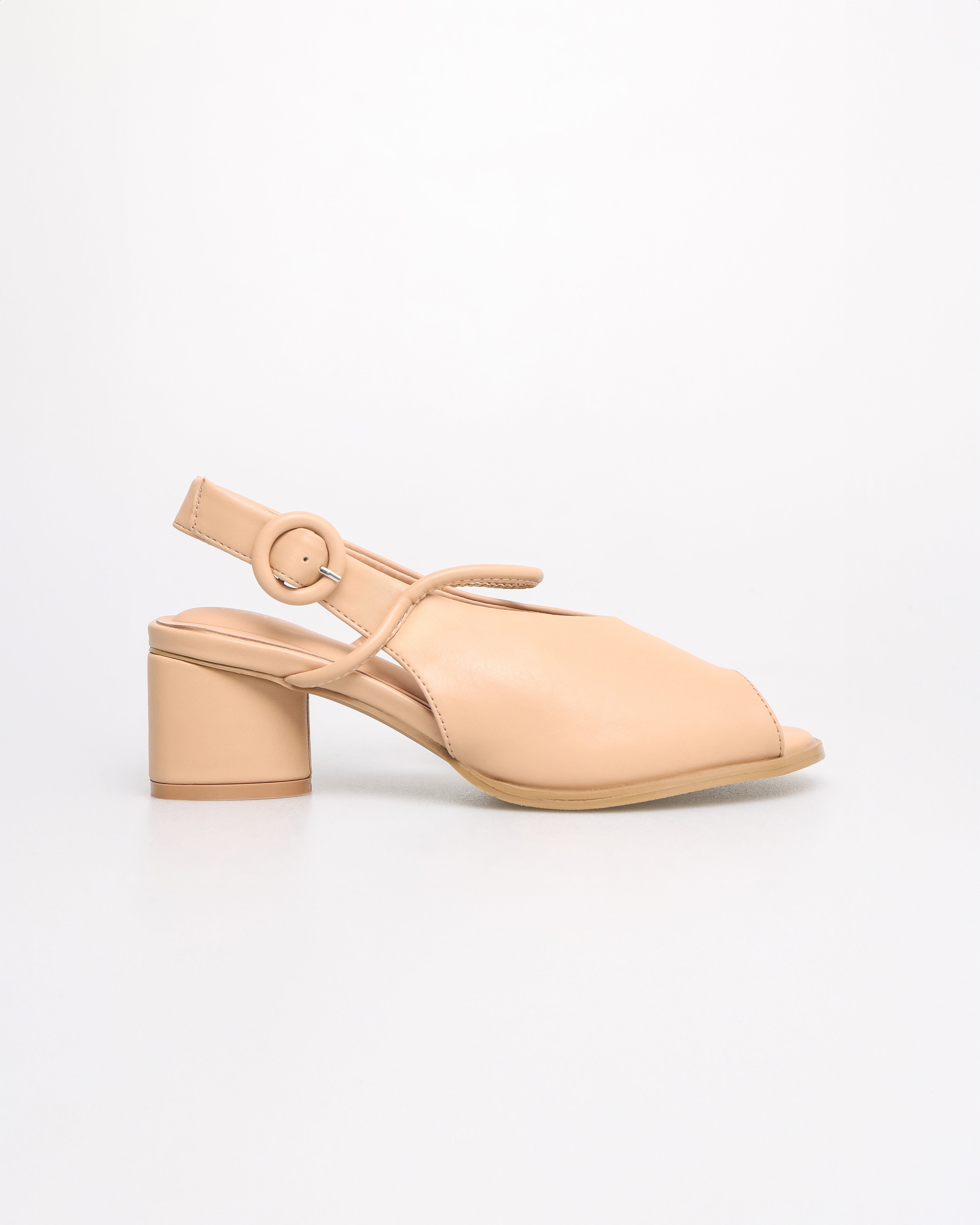 Tomaz YX173 Ladies Slingback Low Heels (Camel)