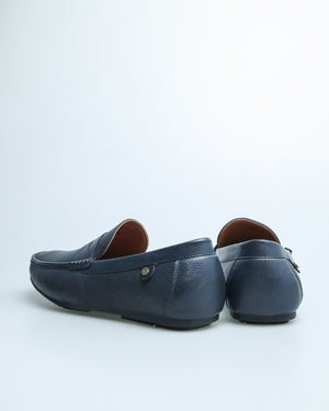 
                  
                    Load image into Gallery viewer, Tomaz C484 Men&amp;#39;s Penny Moccasins (Navy)
                  
                