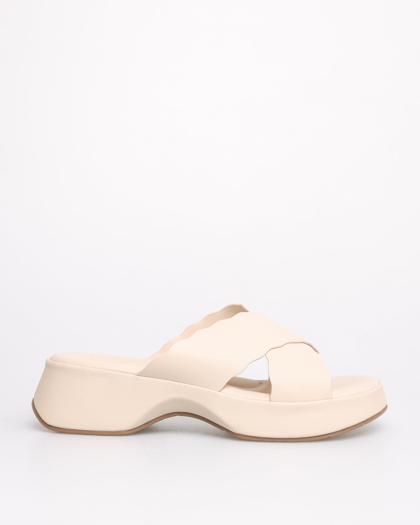 Tomaz NN422 Ladies Wavy Sandals (Cream)