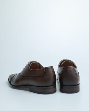 
                  
                    Load image into Gallery viewer, Tomaz F396 Men&amp;#39;s Cap Toe Oxford (Coffee)
                  
                