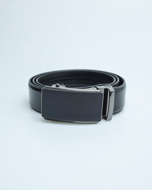 
                  
                    Load image into Gallery viewer, Tomaz AB091 Men&amp;#39;s Automatic Leather Belt (Black)
                  
                