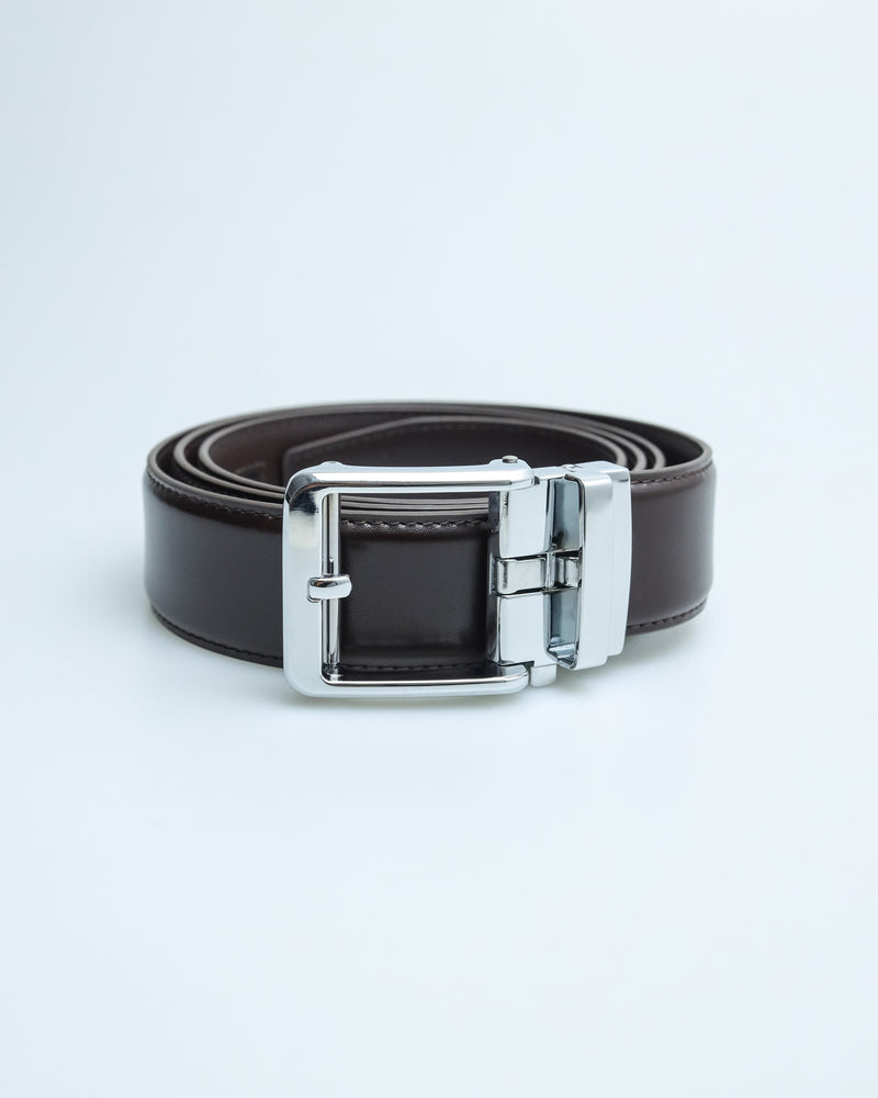 
                  
                    Load image into Gallery viewer, Tomaz AB089 Men&amp;#39;s Reversible Leather Belt (Brown)
                  
                