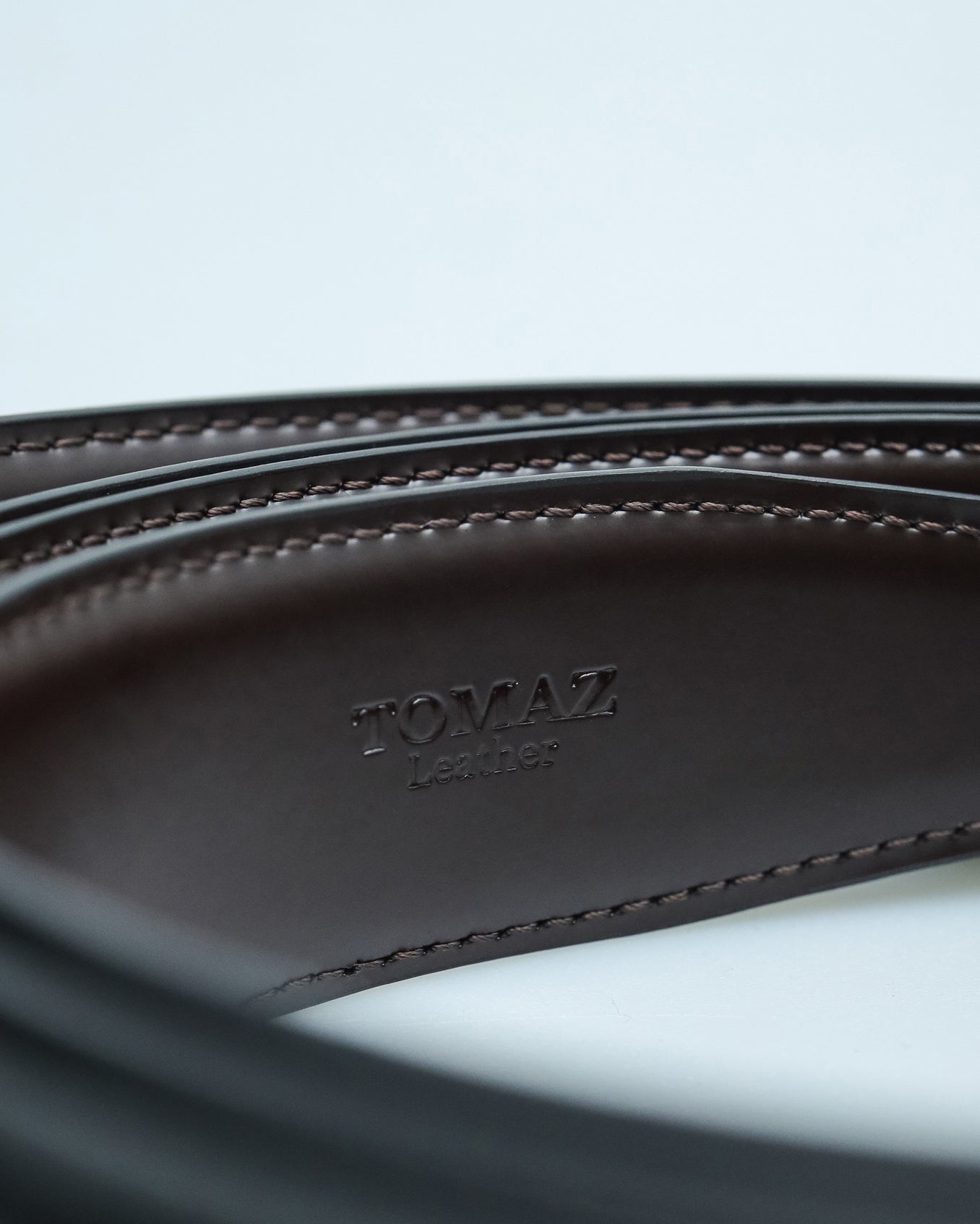 Tomaz AB084 Men's Automatic Leather Belt (Brown)