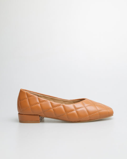 Tomaz YX107 Ladies Classic Low Heels (Brown)