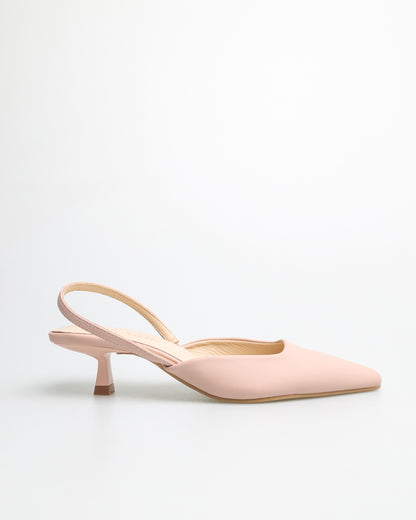 Tomaz YX98 Ladies Slingback Heels (Pink)
