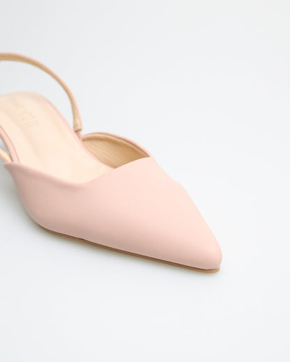 Tomaz YX98 Ladies Slingback Heels (Pink)